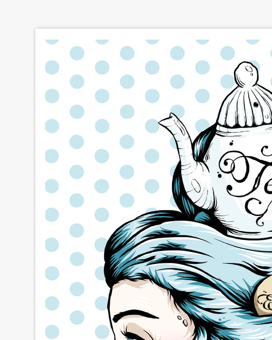 Teapot Lady Print