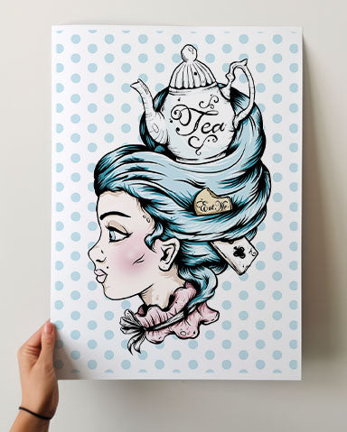 Teapot Lady Print