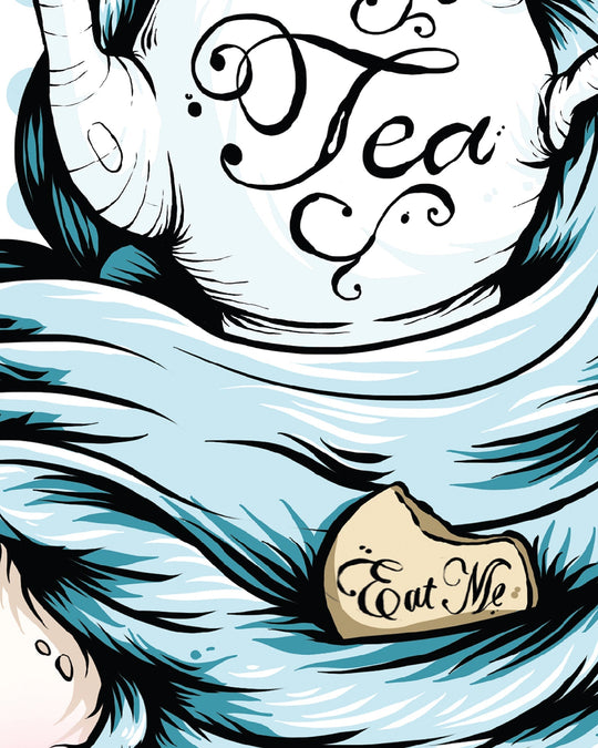 Teapot Lady Print - Ella Mobbs