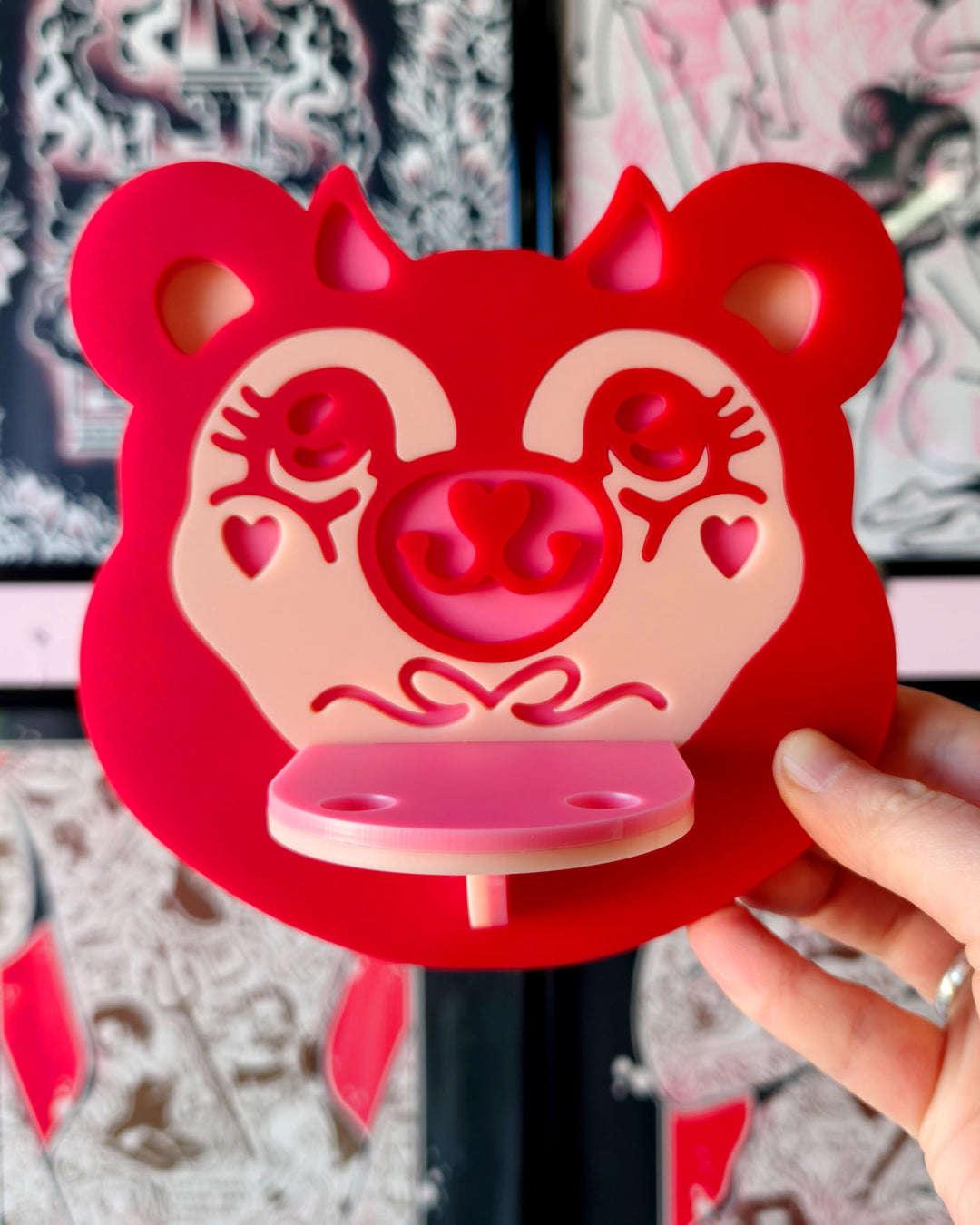Devil Teddy Shelf