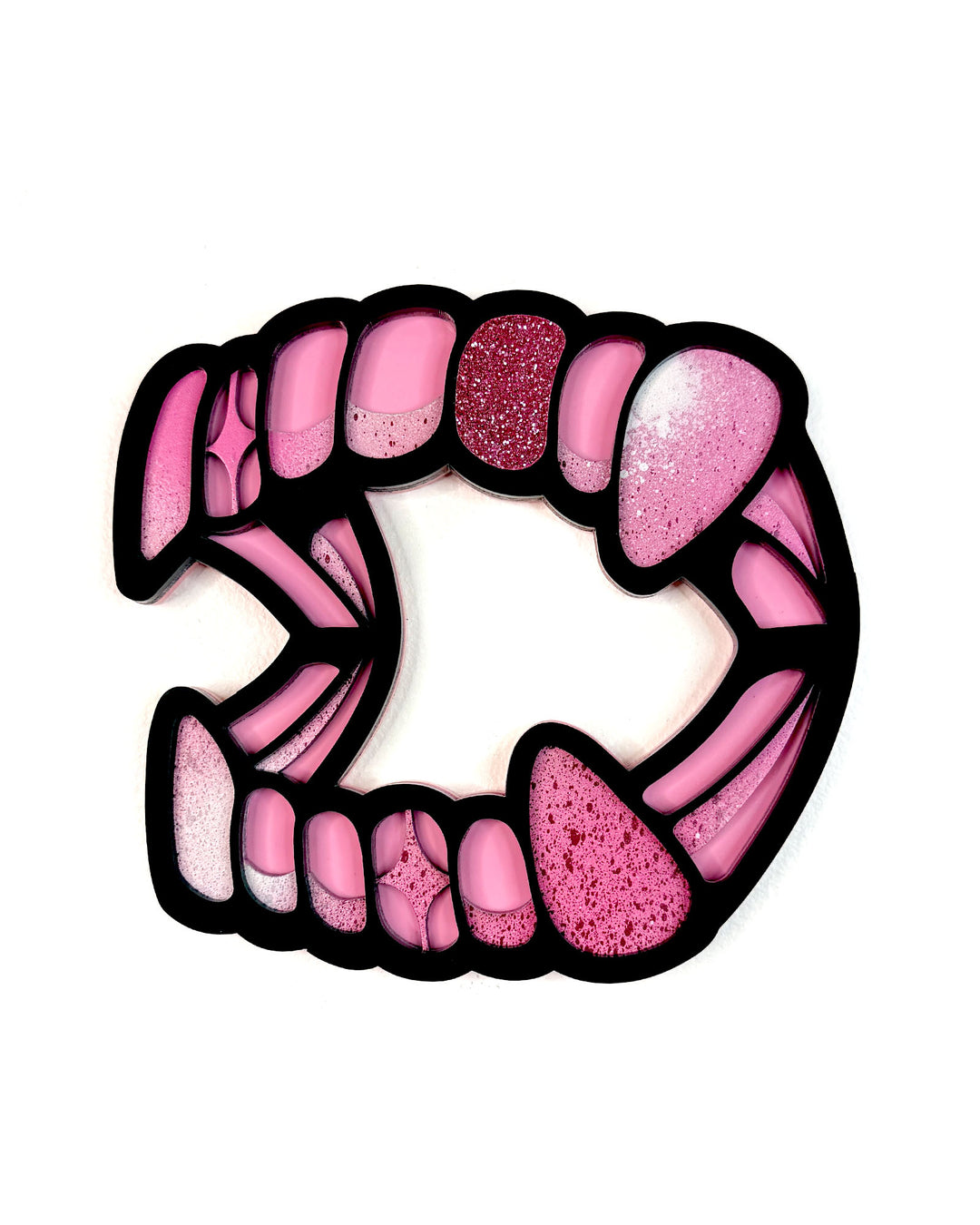 Teeths 15cm/5.9" (Painted One-off)