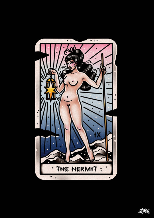 The Hermit Print - EllaMobbs