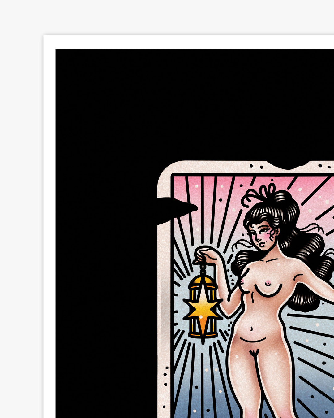 The Hermit Tarot Print