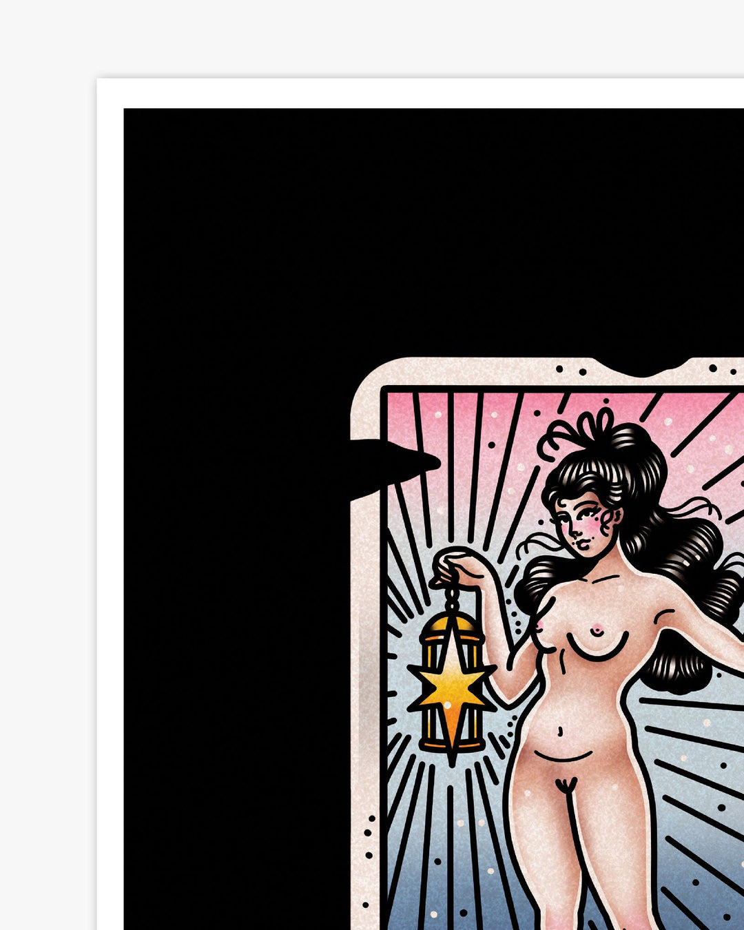 The Hermit Tarot Print - Ella Mobbs