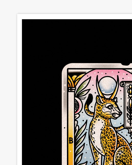 The High Priestess Tarot Print - Ella Mobbs