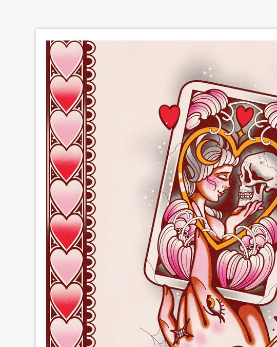 The Lovers Tarot Print - Ella Mobbs