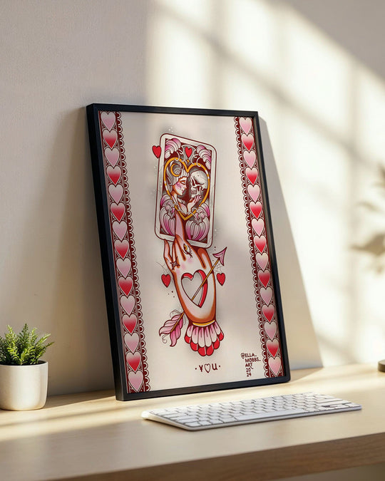 The Lovers Tarot Print - Ella Mobbs