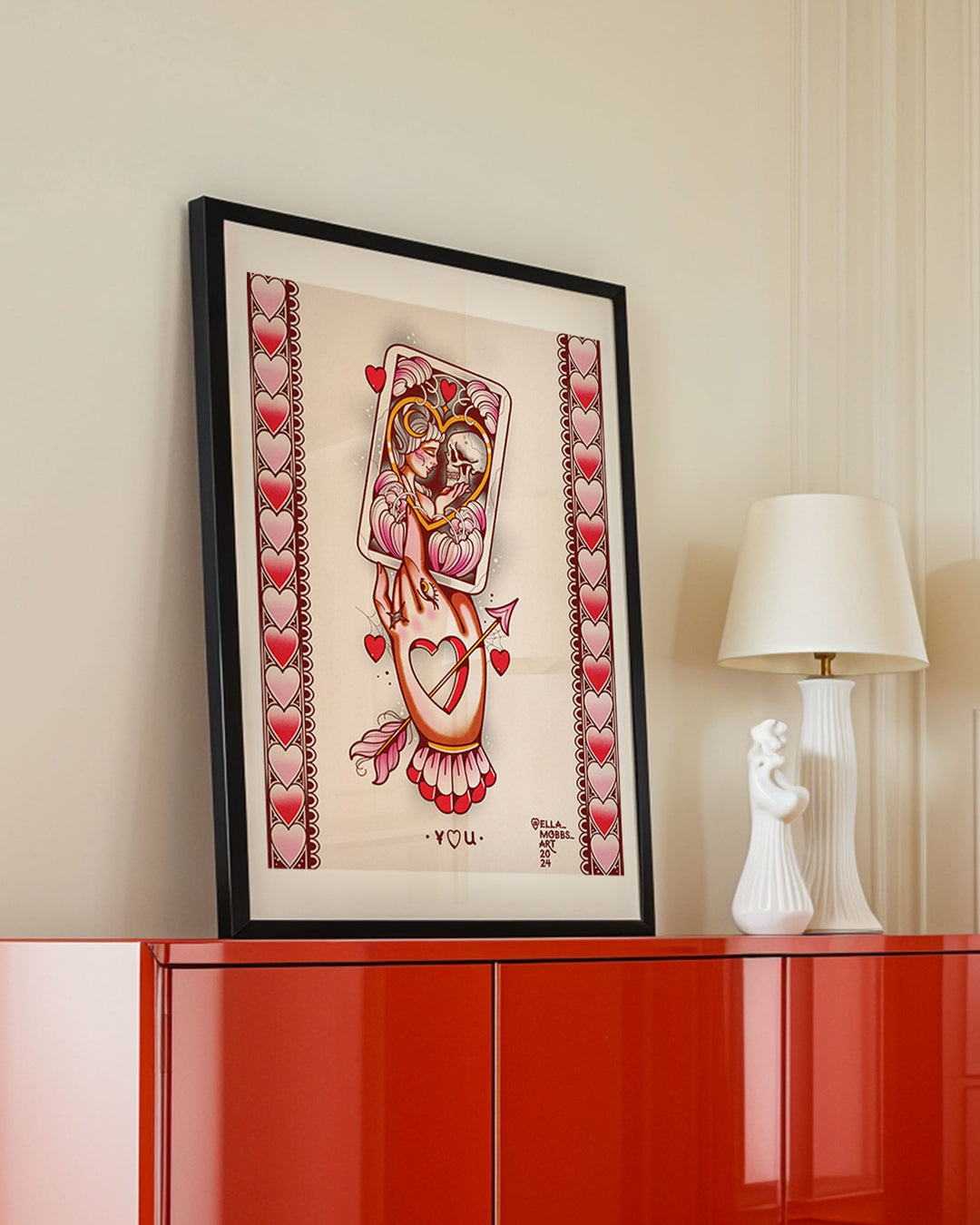 The Lovers Tarot Print - Ella Mobbs