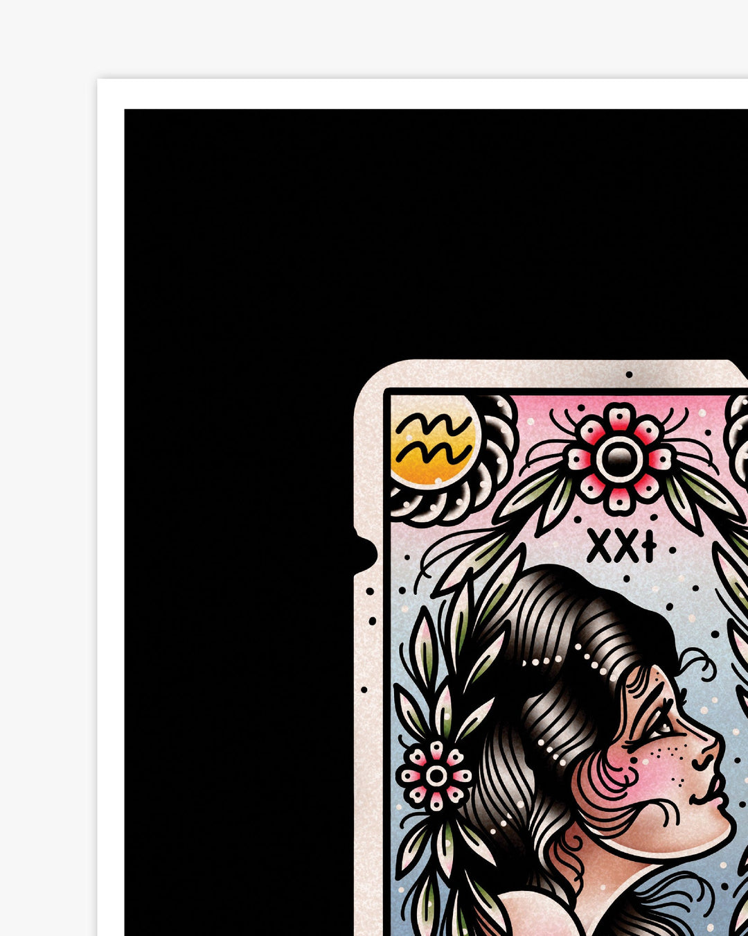 The World Tarot Print - Ella Mobbs