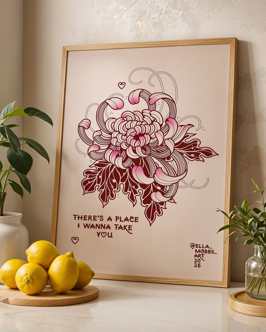 There's a Place Print - Ella Mobbs