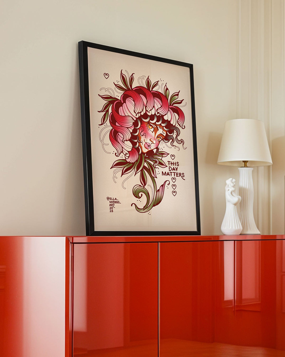 This Day Blooms Print - Ella Mobbs