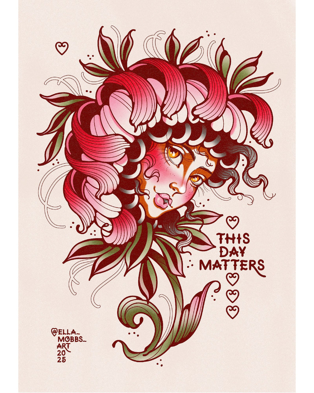 This Day Blooms Print - EllaMobbs