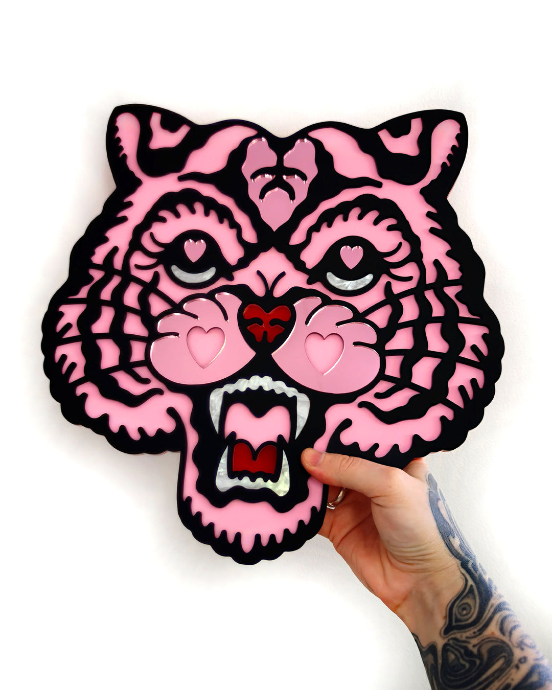 Tiger Head Wall Hanging