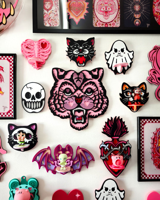 Tiger Head Wall Hanging