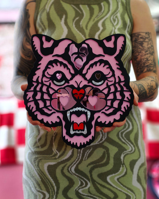 Tiger Head Wall Hanging