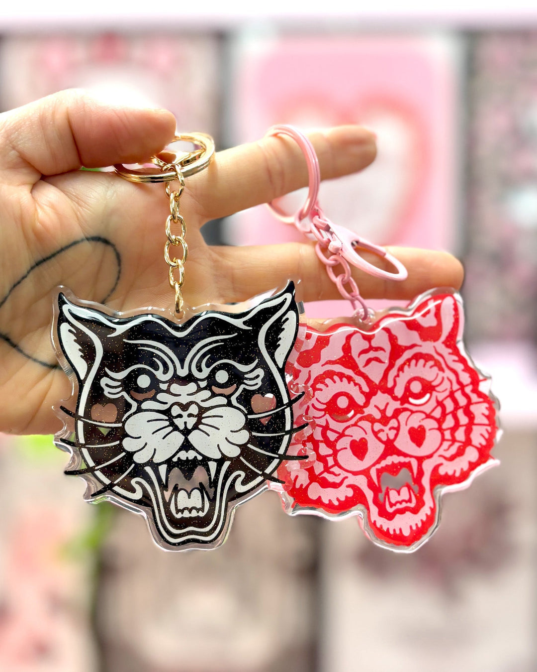 Tiger Key Ring - Ella Mobbs