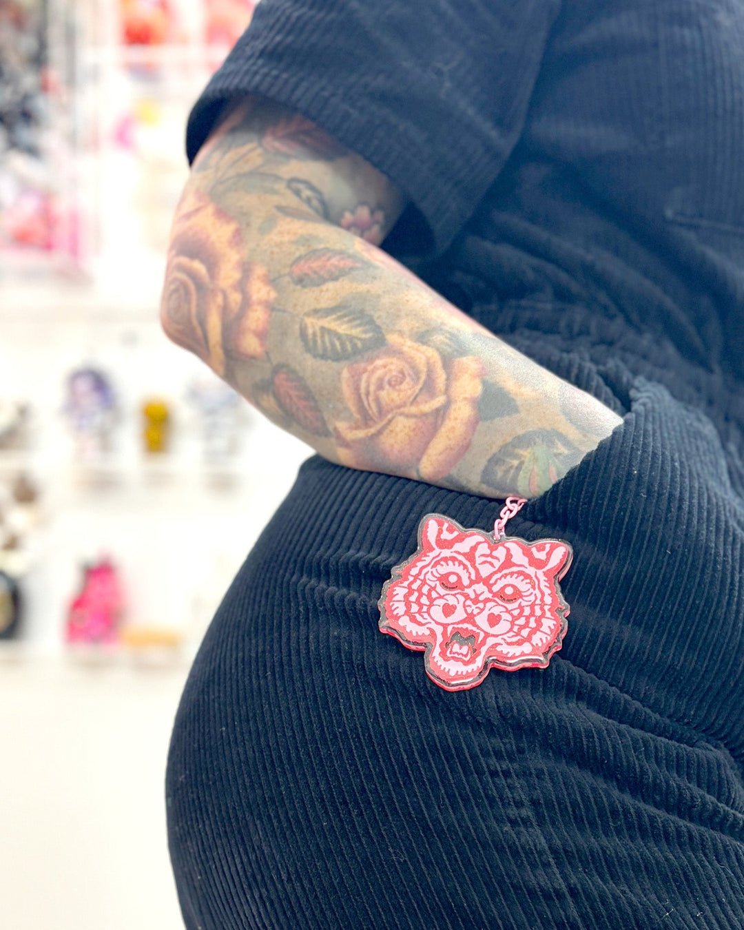 Tiger Key Ring - Ella Mobbs