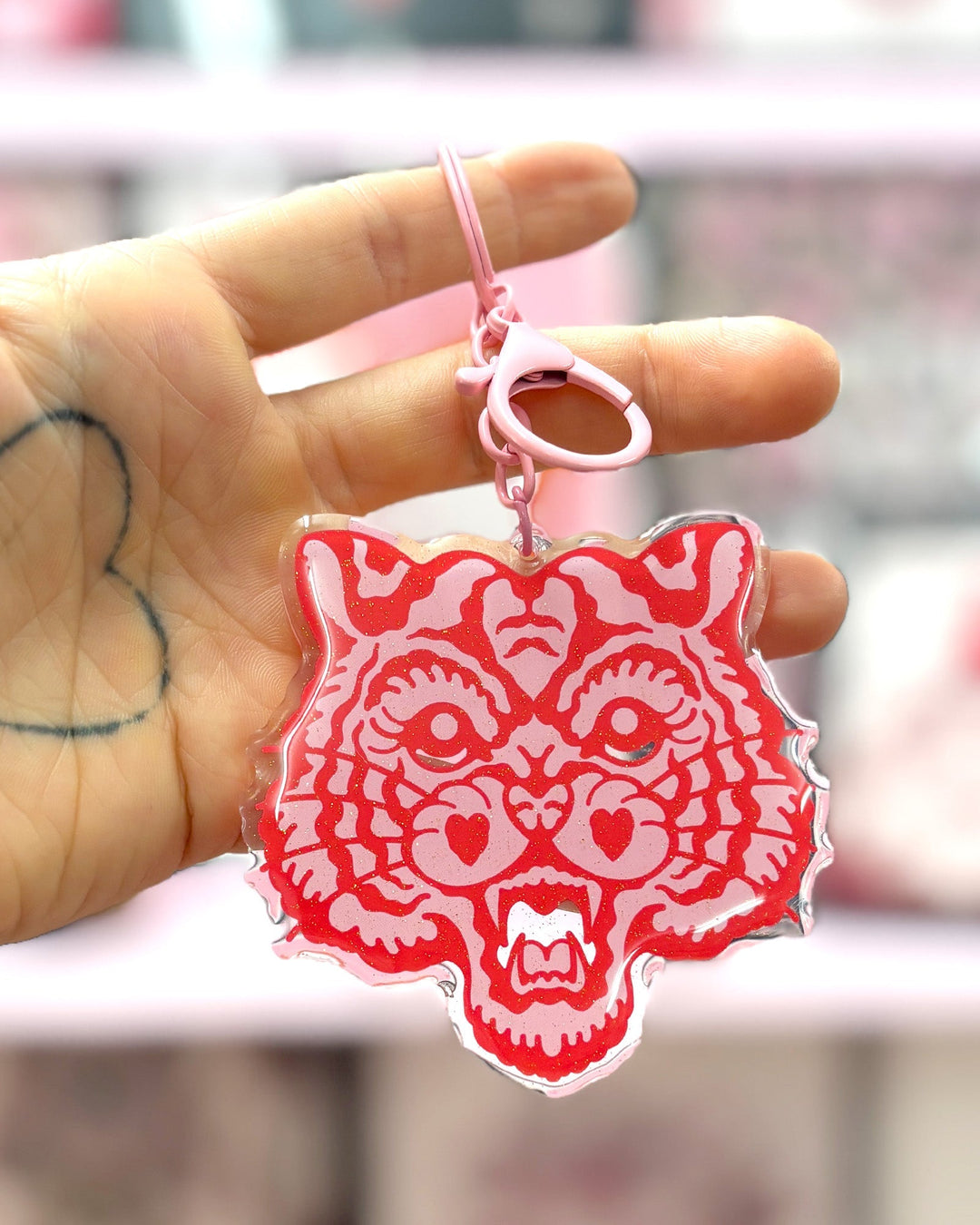 Tiger Key Ring - Ella Mobbs