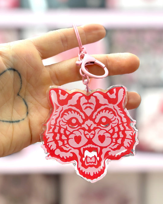 Tiger Key Ring - Ella Mobbs