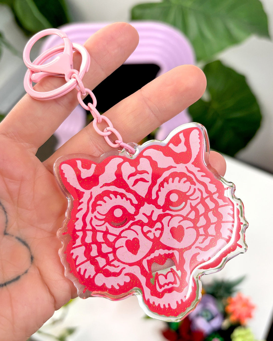 Tiger Key Ring - Ella Mobbs