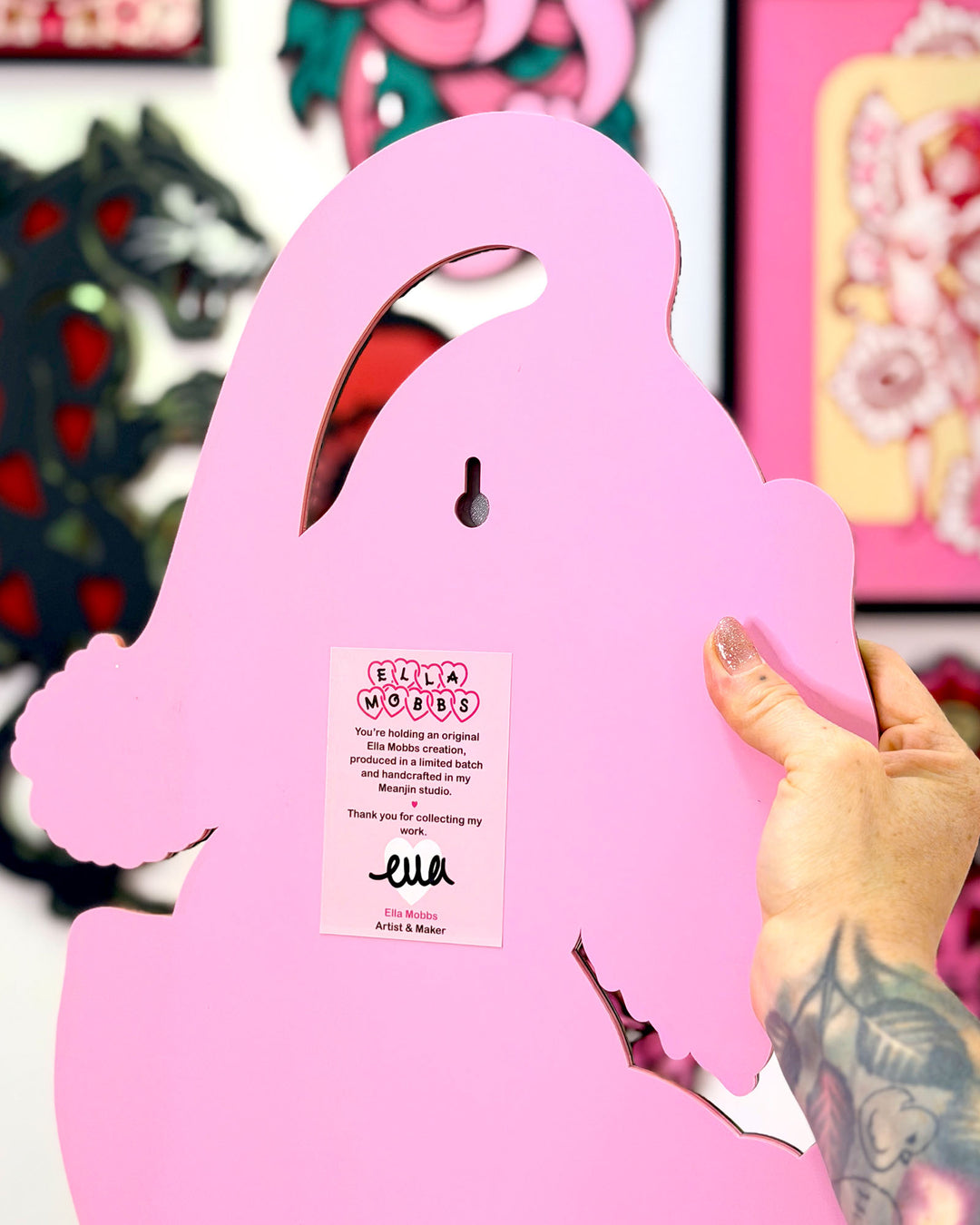 Tiger 60cm/23.6" (Pink)