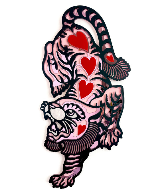 Tiger 60cm/23.6" (Pink)