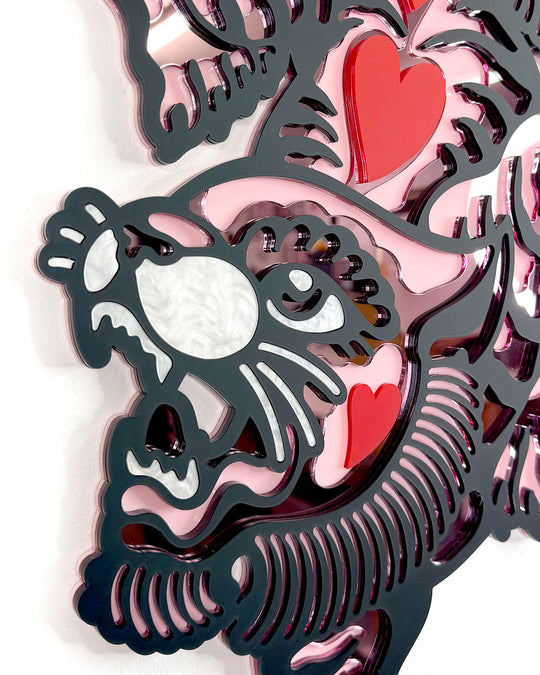 Tiger 60cm/23.6" (Pink)