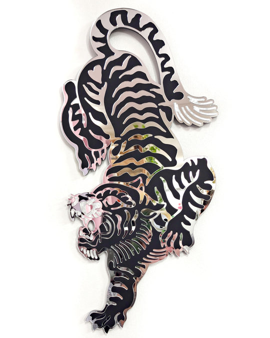 Tiger Wall Hanging (Seconds/Black)