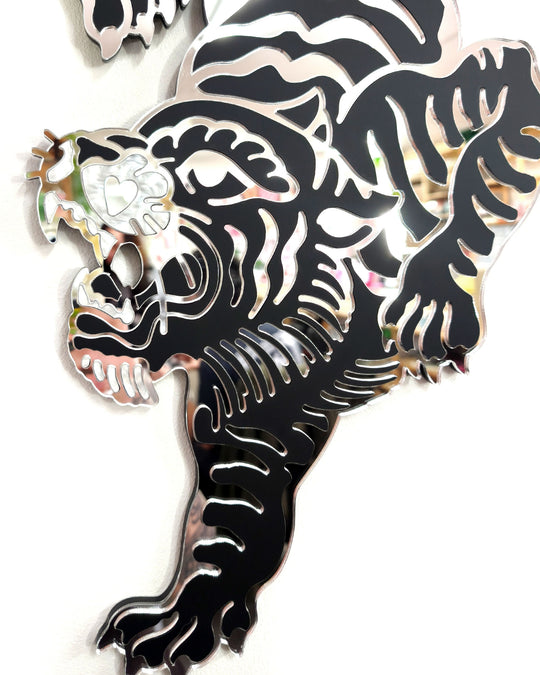 Tiger Wall Hanging (Seconds/Black)