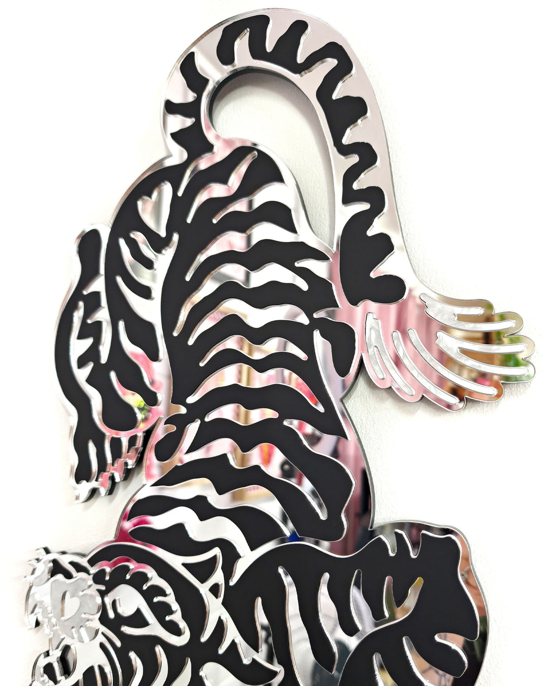 Tiger Wall Hanging (Seconds/Black)