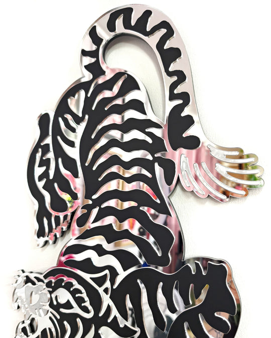 Tiger Wall Hanging (Seconds/Black)