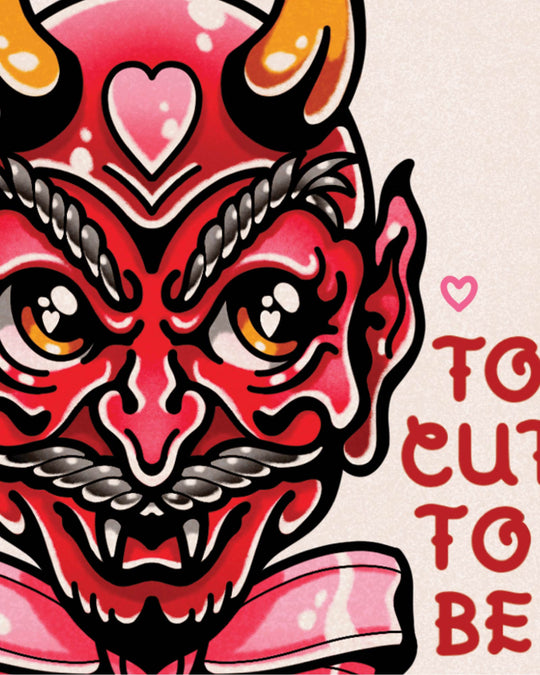 Too Cute Devil Print - Ella Mobbs