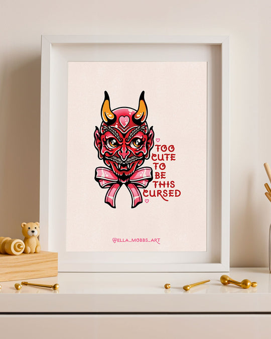 Too Cute Devil Print - Ella Mobbs