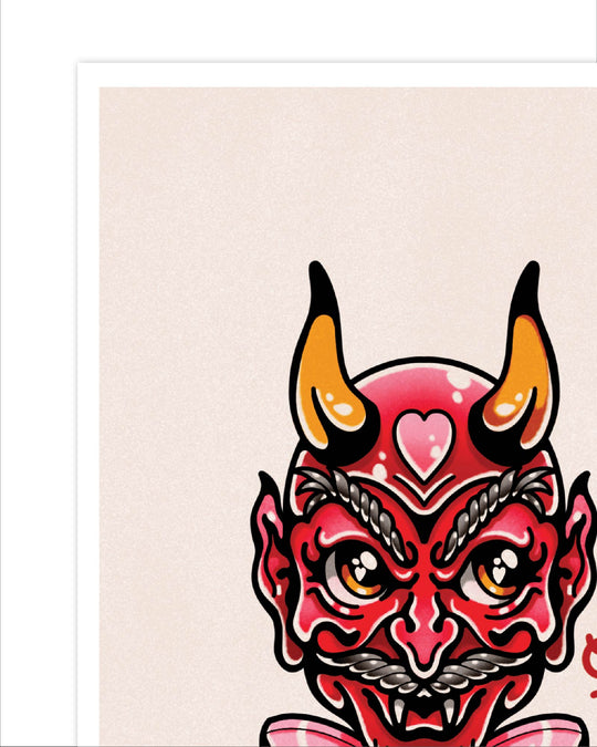 Too Cute Devil Print - Ella Mobbs