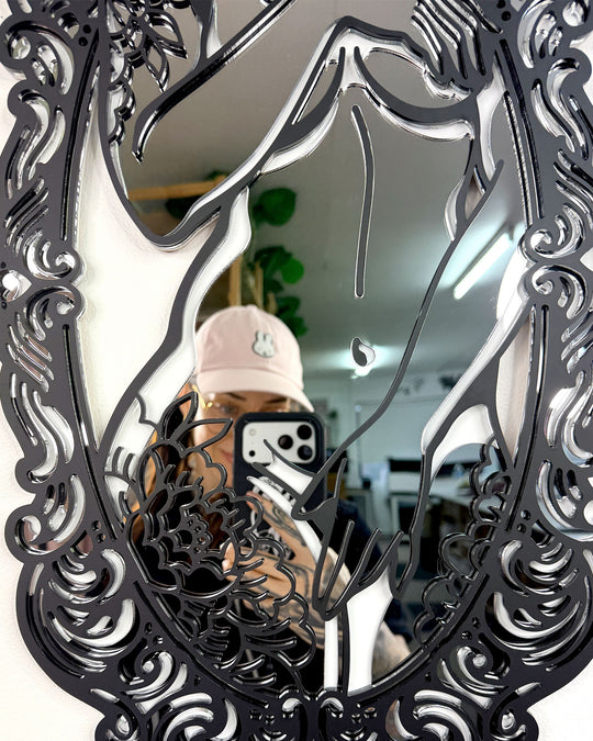 Ornate Torso 60cm/23.6" (Silver)