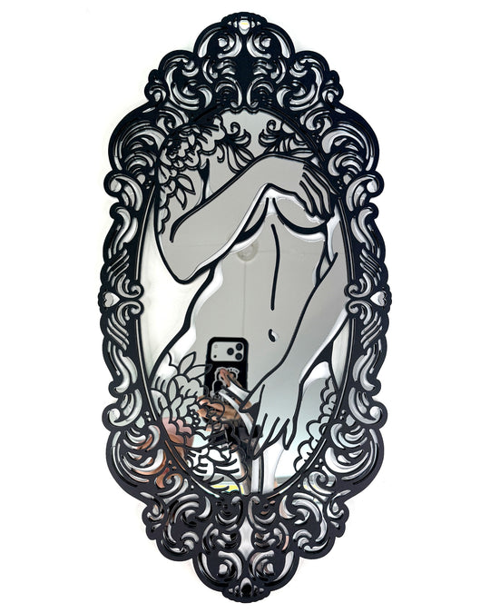 Ornate Torso 60cm/23.6" (Silver)