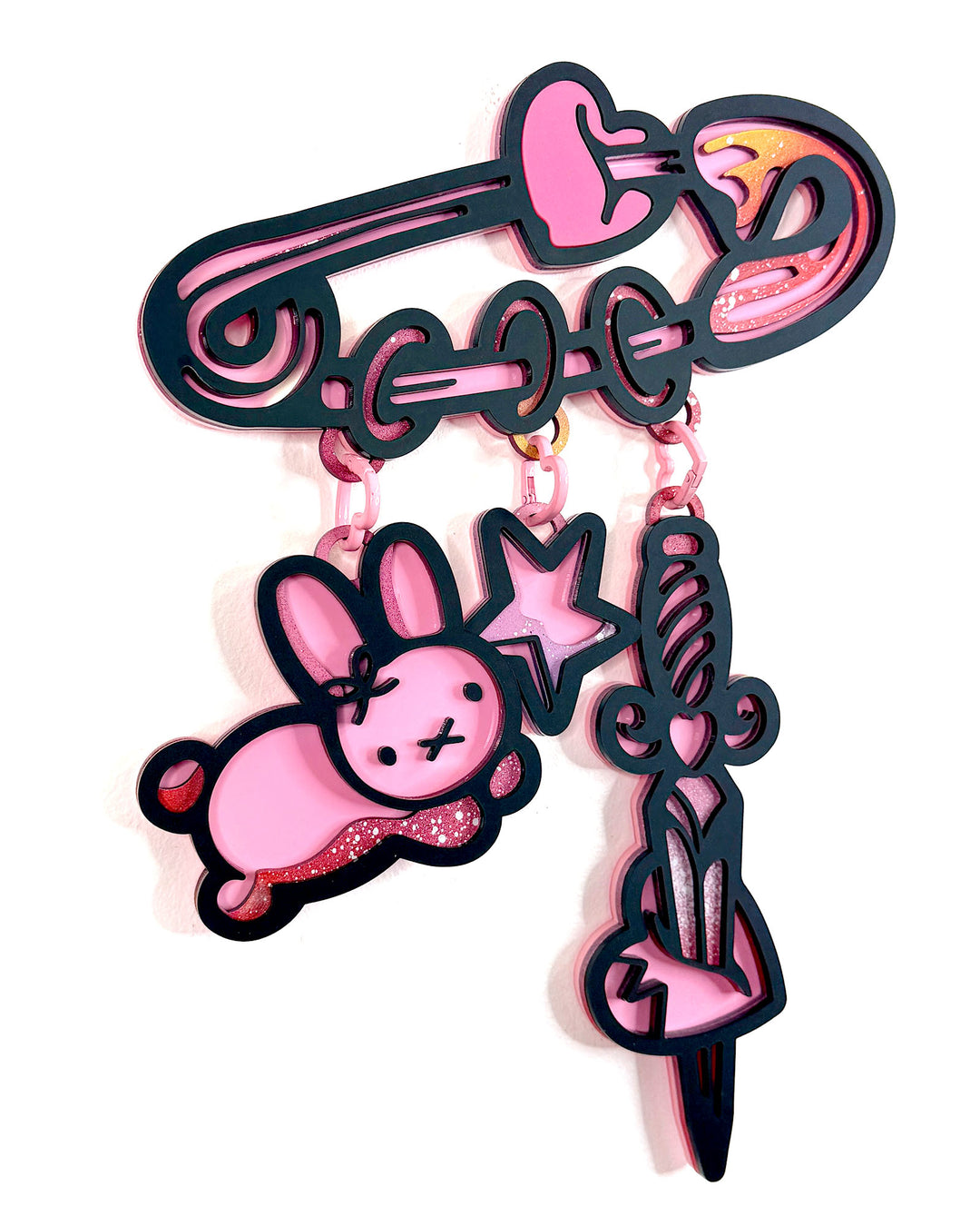 Trinket Pin 30cm/11.8" (Painted One-off)
