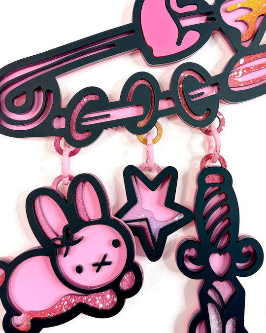 Trinket Pin 30cm/11.8" (Painted One-off)