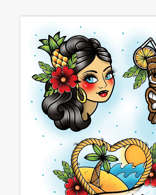 Tropical Print - Ella Mobbs