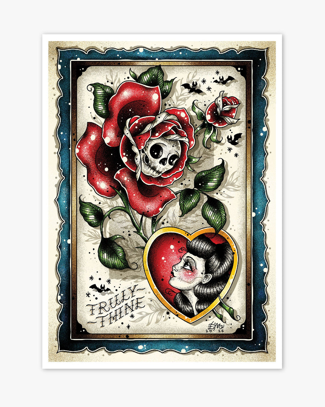 Truly Thine Print - Ella Mobbs