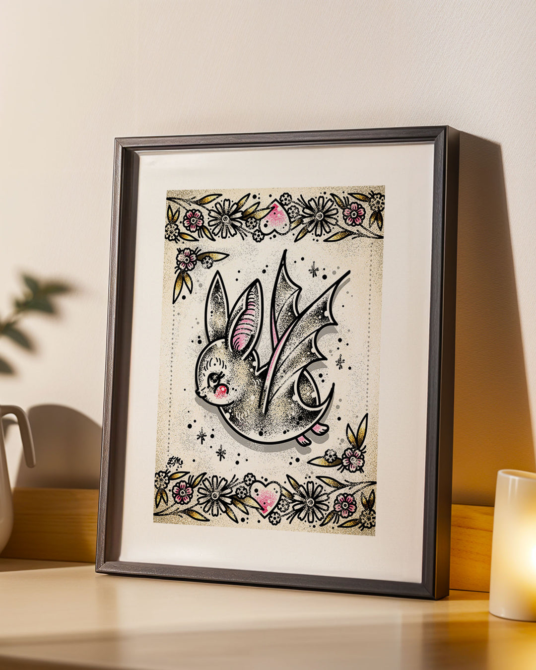 Tubby Bat Print