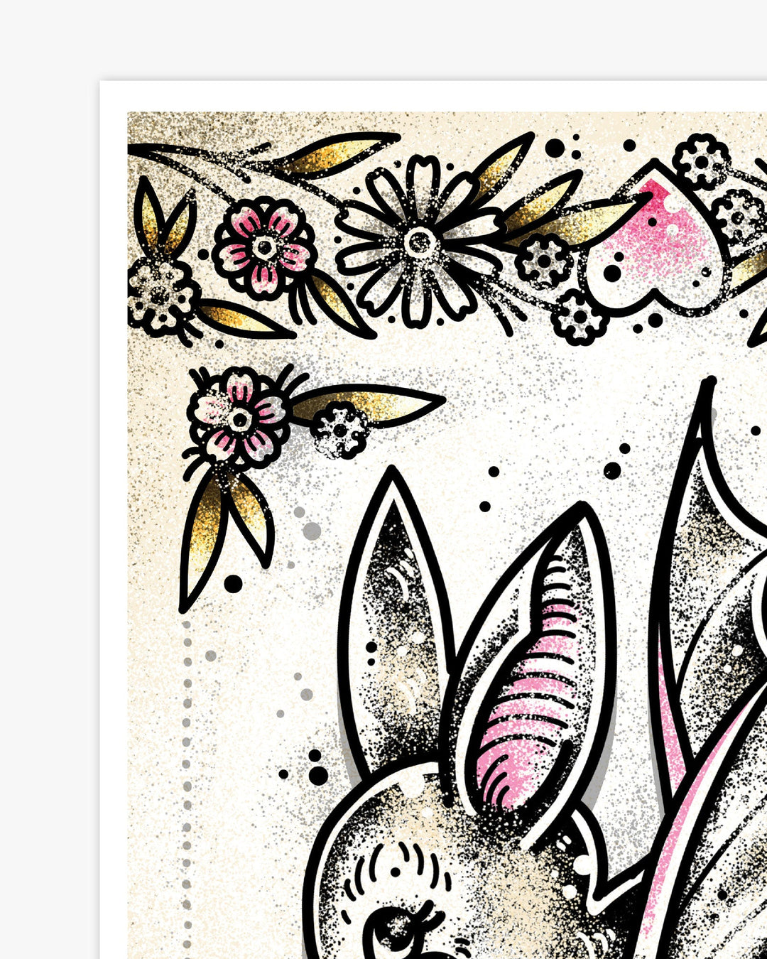 Tubby Bat Print - Ella Mobbs