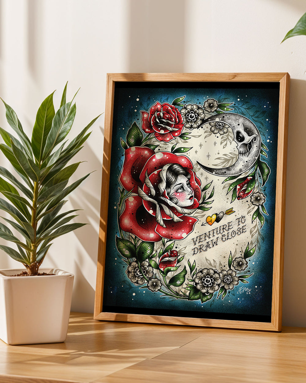 Venture Close Print
