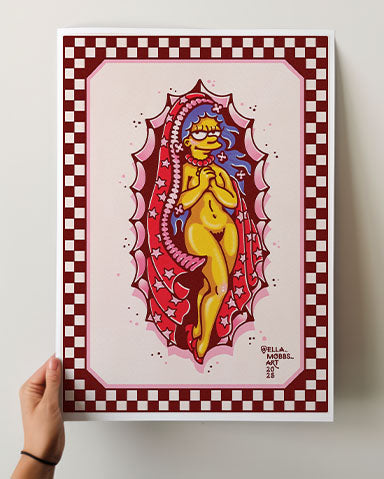 Virgin Marge Print