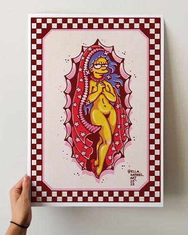 Virgin Marge Print - Ella Mobbs