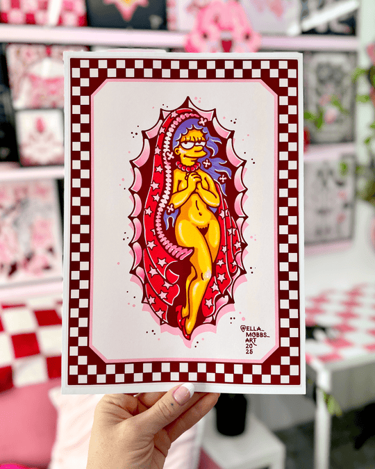 Virgin Marge Print - Ella Mobbs