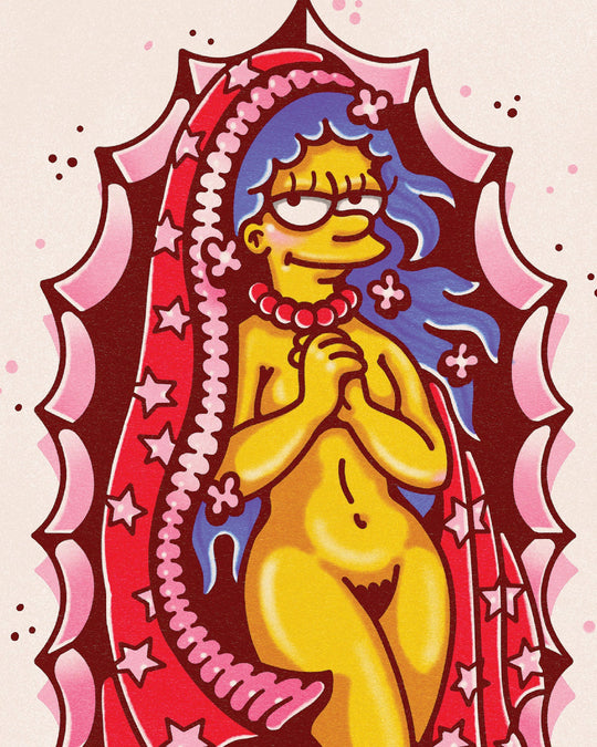 Virgin Marge Print - Ella Mobbs