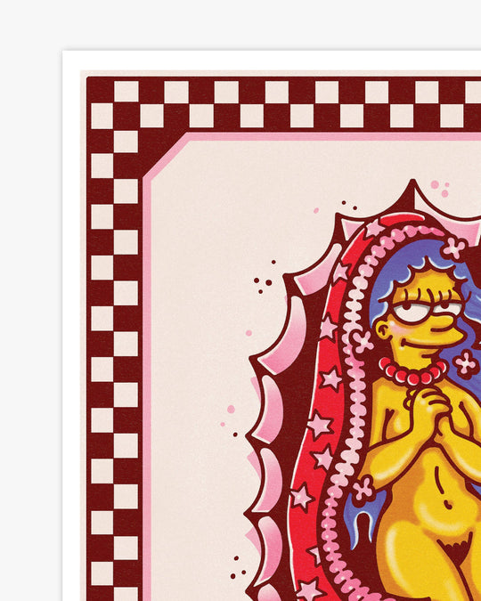 Virgin Marge Print - Ella Mobbs