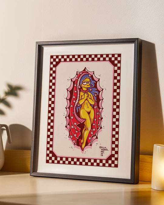 Virgin Marge Print - Ella Mobbs
