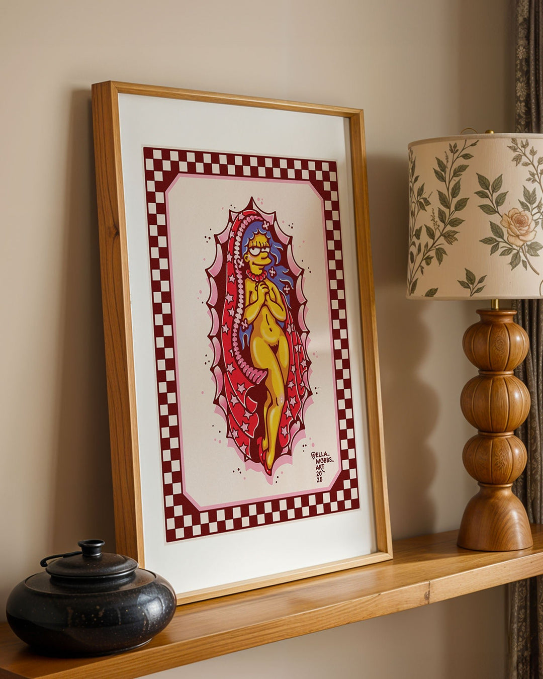 Virgin Marge Print - Ella Mobbs